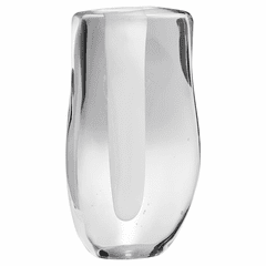 Cyan Inverted Oppulence Vase - Clear - 11252