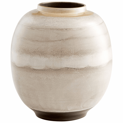 Cyan Kasha Vase - Mocha - 10943