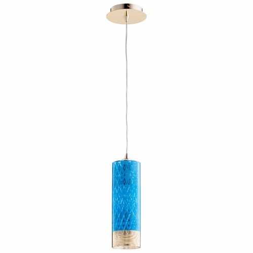 Cyan Kaska Pendant - Gold - 09241