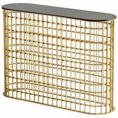 Cyan Kingdom Console Table - Antique Brass - 10779
