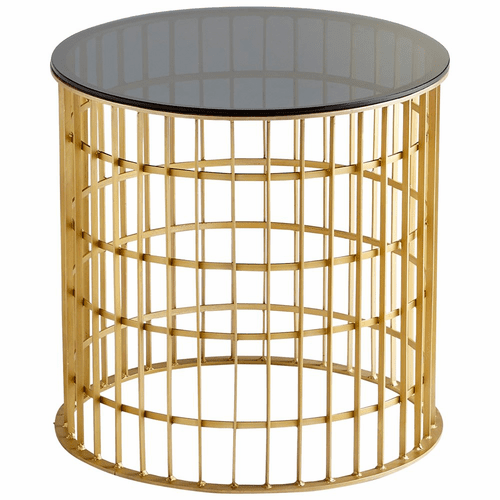 Cyan Kingdom Side Table - Antique Brass - 10777