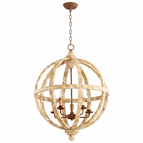 Cyan Landon Five Light Chandelier - Ashfield's Plaster - 06622