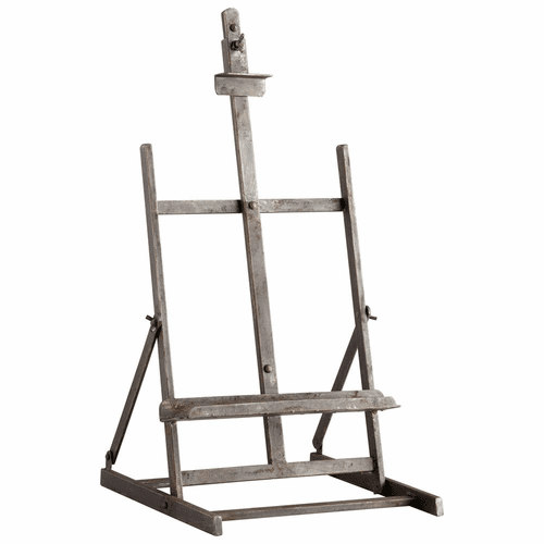 Cyan Laramie Stand - Raw Steel - 05059