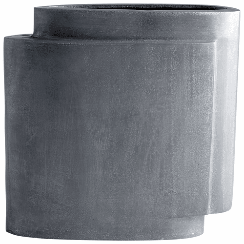 Cyan Large A Step Up Vase - Zinc - 08958