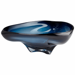 Cyan Large Alistair Bowl - Blue - 07814