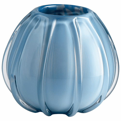 Cyan Large Artic Chill Vase - Blue - 09195