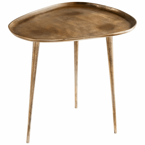 Cyan Large Bexley Side Table - Antique Gold - 10116