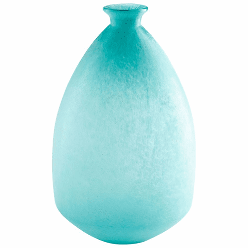 Cyan Large Brenner Vase - Sky Blue - 09446