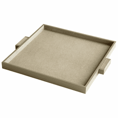 Cyan Large Brooklyn Tray - Shagreen - 06010