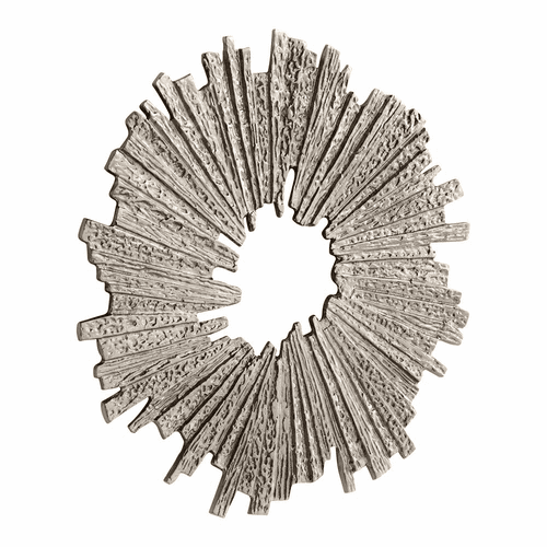 Cyan Large Cadabra Wall Decor - Antique Nickel - 11305