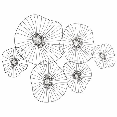 Cyan Large Clive Wall Decor - Graphite - 05619