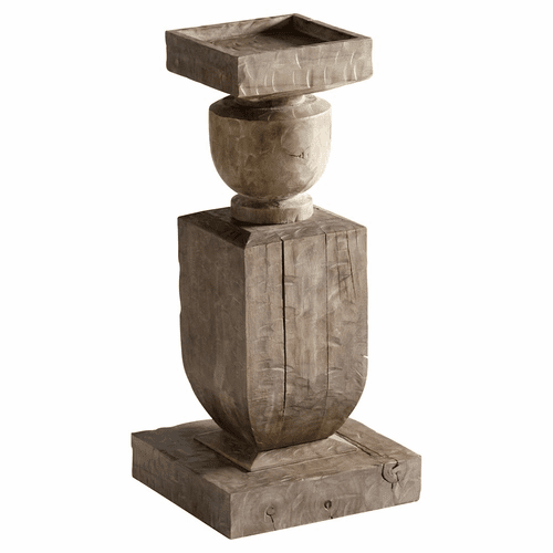 Cyan Large Control Sculpture - Weathered Grey - 11290