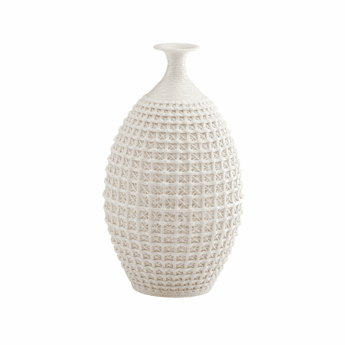 Cyan Large Diana Vase - Matte White - 04441