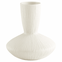 Cyan Large Echo Vase - White - 11211