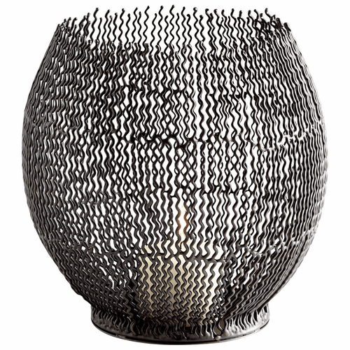 Cyan Large Ecliptic Candleholder - Graphite - 09707