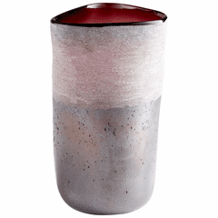 Cyan Large Europa Vase - Iron Glaze - 10342