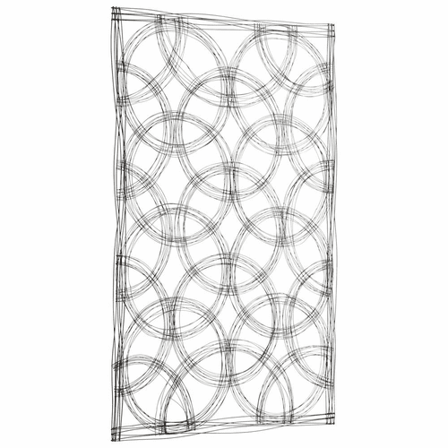 Cyan Large Kaleidoscope Wall Decor - Graphite - 06204