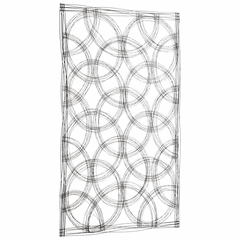 Cyan Large Kaleidoscope Wall Decor - Graphite - 06204