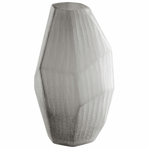 Cyan Large Kennecott Vase - Ash Grey - 09479