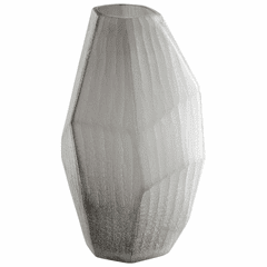 Cyan Large Kennecott Vase - Ash Grey - 09479