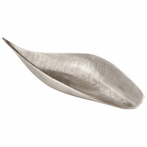 Cyan Large Laurel Tray - Antique Silver - 09825