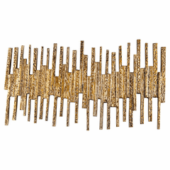 Cyan Large Ledger Wall Decor - Antique Brass - 11312