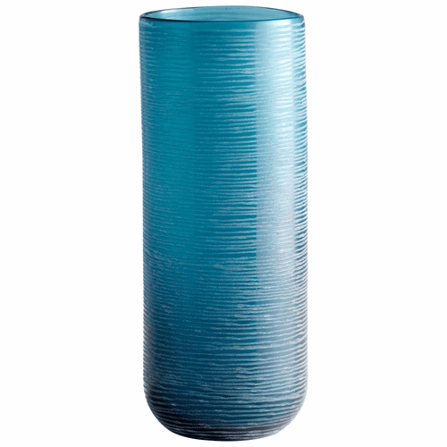 Cyan Large Libra Vase - Aqua - 04359