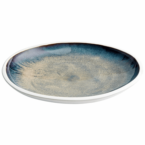 Cyan Large Lullaby Bowl - White and Oyster - 10263
