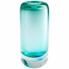 Cyan Large Ophelia Vase - Blue - 10304