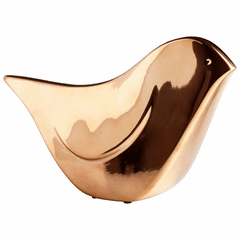 Cyan Large Radiant Perch Sculpture - Copper - 08493