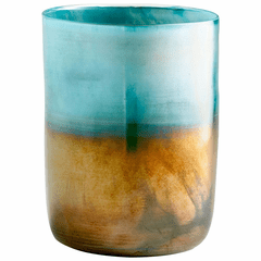 Cyan Large Reina Vase - Pyrite - 10012