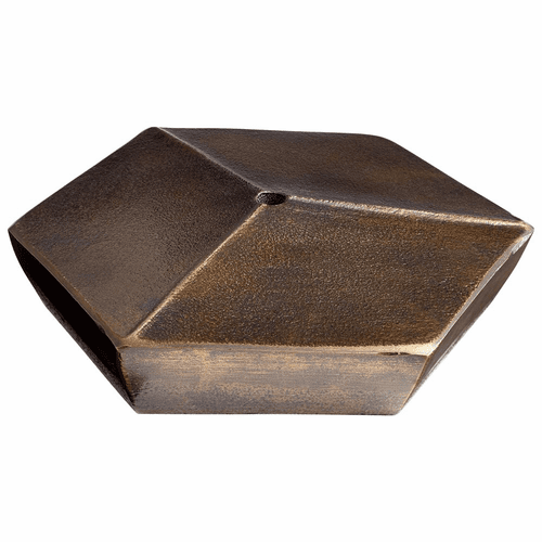 Cyan Large Sei Bud Vase - ANTIQUE  BRASS - 07999