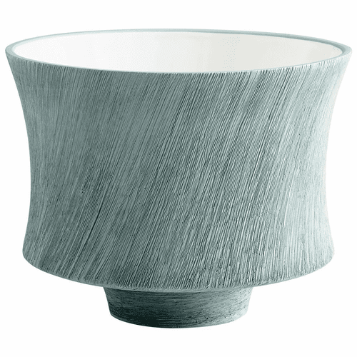 Cyan Large Selena Slab Planter - Oyster Blue - 08737