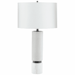 Cyan Lighting-Table Lamp w/LED - Brass - 10358-1
