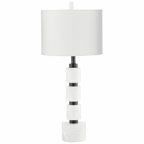 Cyan Lighting-Table Lamp w/LED - Gun Metal - 10355-1