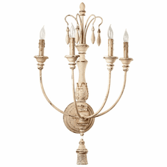 Cyan Maison Four Light Wall Bracket - Persian White - 04636