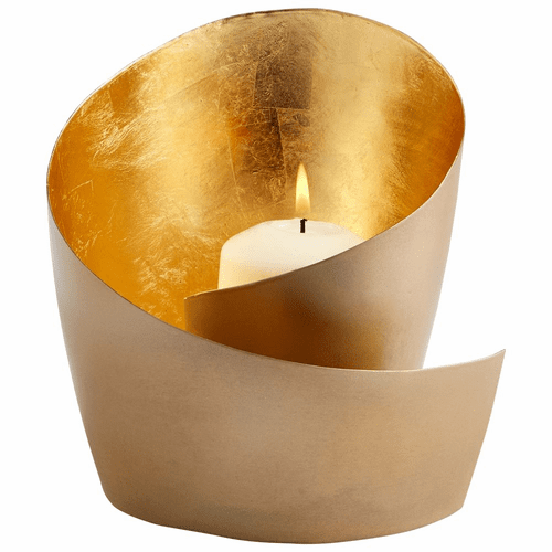 Cyan Mars Candleholder - Brass - 08118