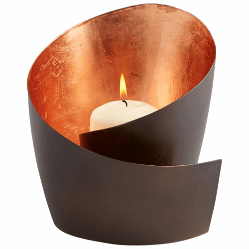 Cyan Mars Candleholder - Copper - 08117