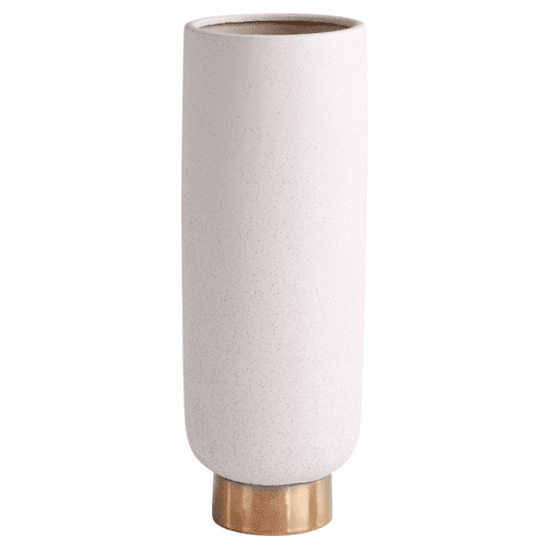 Cyan Medium Clayton Vase - Grey - 11185