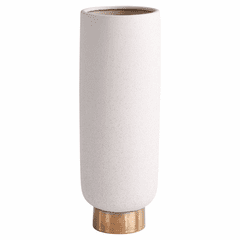 Cyan Medium Clayton Vase - Grey - 11185