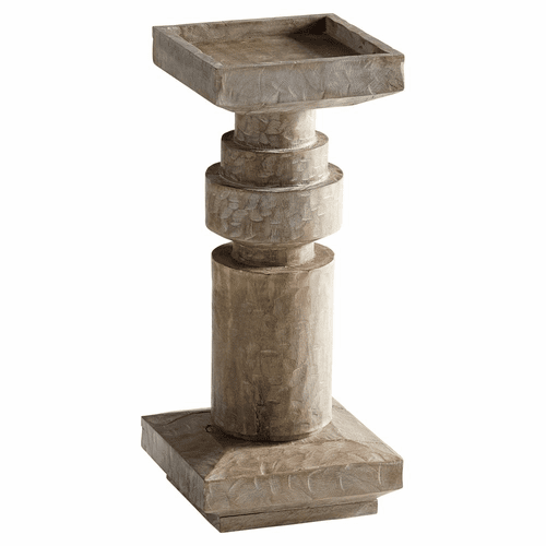 Cyan Medium Control Sculpture - Weathered Grey - 11289