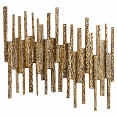 Cyan Medium Ledger Wall Decor - Antique Brass - 11311
