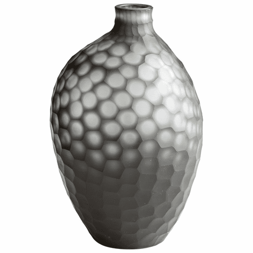 Cyan Medium Neo-Noir Vase - Black - 06768