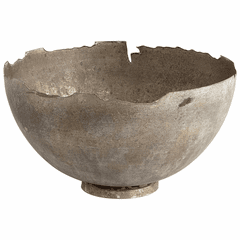 Cyan Medium Pompeii Bowl - Whitewashed - 07959 Cyan Medium Pompeii Bowl - Whitewashed - 07959