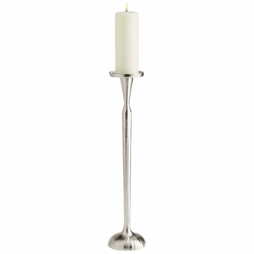 Cyan Medium Reveri Candleholder - Nickel - 10202