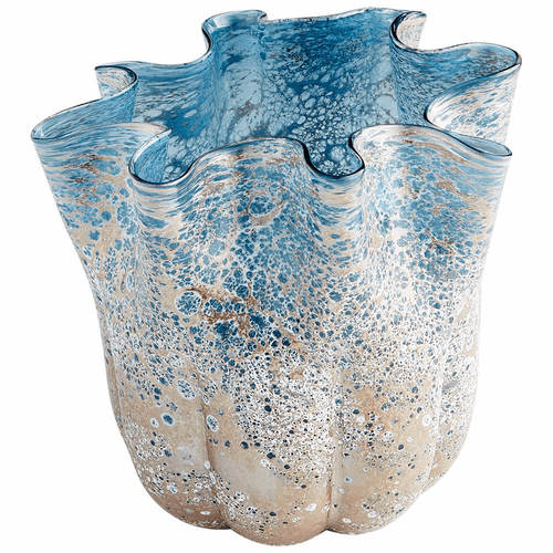 Cyan Meduse Vase - Blue - 10878