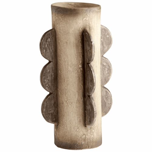 Cyan Moccasin Vase - Grey - 10669