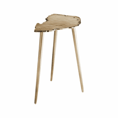Cyan Needle Side Table - Aged Gold - 11298