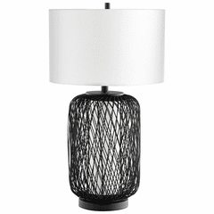 Cyan Nexus Table Lamp - Pewter - 10550