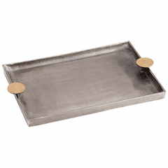 Cyan Obscura Tray - Silver and Gold - 10737 Cyan Obscura Tray - Silver and Gold - 10737